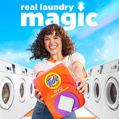 Tide Evo Laundry Detergent Fiber Tiles Spring Blast - 22 Ct. - Image 2