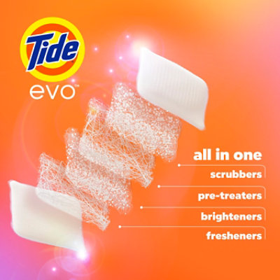 Tide Evo Laundry Detergent Fiber Tiles Spring Blast - 22 Ct. - Image 5