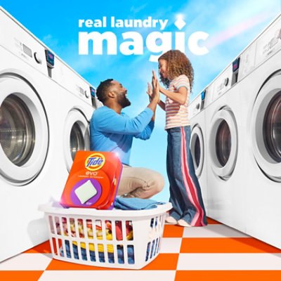Tide Evo Laundry Detergent Fiber Tiles Spring Blast - 22 Ct. - Image 7