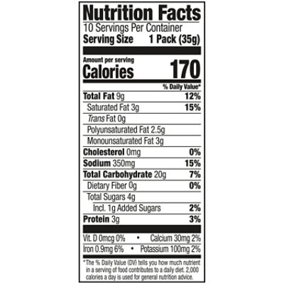 Lance Toasty Cheddar Sandwich Crackers Multipack - 10-1.25 Oz - Image 4