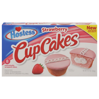 Hostess Strawberry Cupcakes 12.7 Oz - 8 Count - Image 3