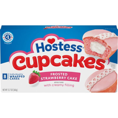 Hostess Strawberry Cupcakes 12.7 Oz - 8 Count - Image 2