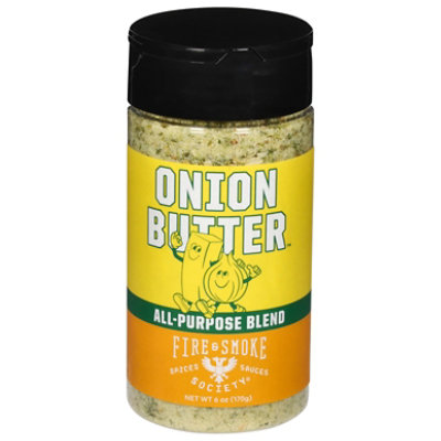 Fire And Smoke Bbq Rub Onion Butter 6 Oz