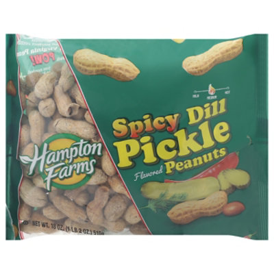 Hampton Farms Spicy Dill Pickle Peanuts - 18 Oz - Image 3