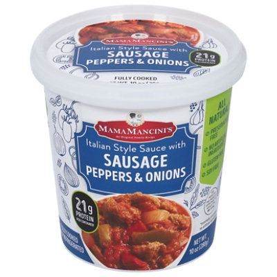 Mamamancinis Italian Style Sauce With Sausage Peppers And Onions - 10 Oz - Image 3