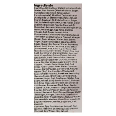 Hissho Sushi Sichuan Chili Crisp California Roll - 8.1 Oz (Available After 11 AM) - Image 5