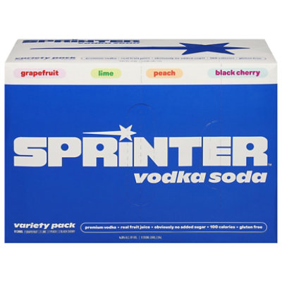 Sprinter Vodka Soda Rtd Variety Pack 8 Pack Cans - 12 Fl. Oz. - Image 3