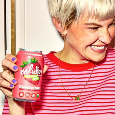 Evolution Fresh Organic Strawberry Vanilla Soda - 12 Fl. Oz. - Image 7