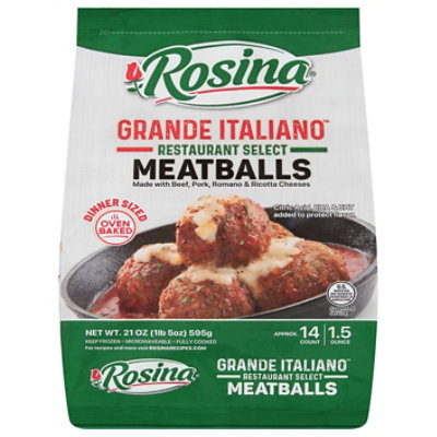 Rosina Grande Italiano Meatballs 1.31 Lb - 21 Oz - Image 3