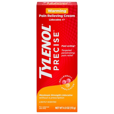 Tylenol Precise Warming Pain Rlf Cream - 4 Oz - Image 3