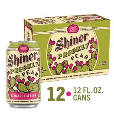 Shiner Prickly Pear 12 Pack In Cans - 12 Fl. Oz. - Image 1