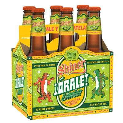 Shiner Orale Limon 6 Pack In Bottles - 12 Fl. Oz. - Image 1