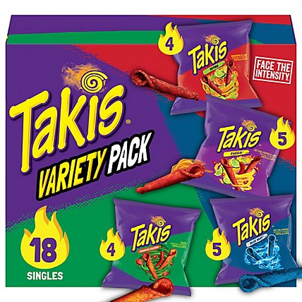 Takis Variety Pack - 18 Count - haggen Takis Variety Pack - 18 Count - haggen