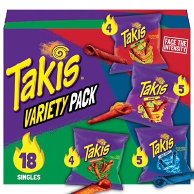 Takis Variety Pack - 18 Count - Image 1