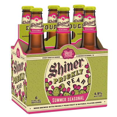 Shiner Prickly Pear 6 Pack In Bottles - 12 Fl. Oz. - Image 2