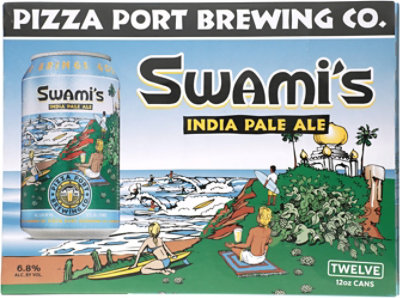 Pizza Port Swamis Ipa Cns - 12 Fl. Oz. - Image 1