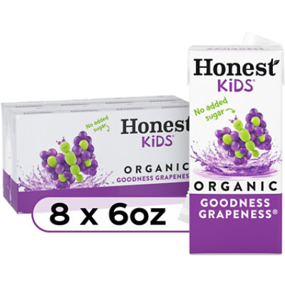 Honest Kids Goodness Grapeness Cartons 8 Pack - 6 Fl. Oz. - Image 1