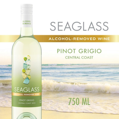 Seaglass Non-alc Pinot Grigio Wine - 750 Ml - Image 1