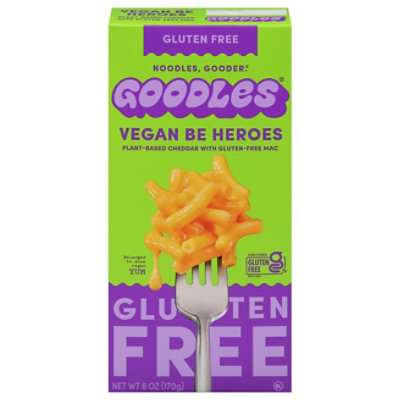 Goodles Vegan Be Heroes Plant Based Gluten Free Mac And Cheese - 6 Oz - Image 3