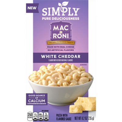 Simply Mac a Roni White Cheddar Pasta- 8.2 Oz - Image 3