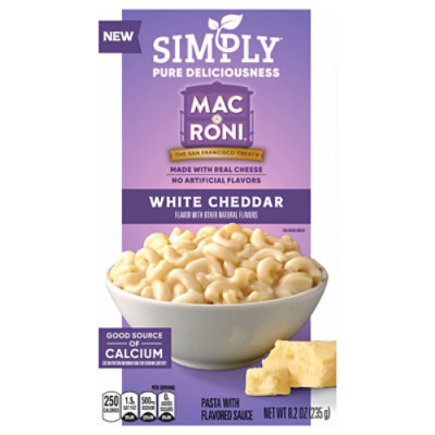 Simply Macn Cheese White Cheddar - 8.2 Oz - Image 2