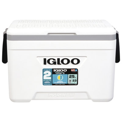 Igloo White Marine Latitude Cooler - 25 Quart - Image 2
