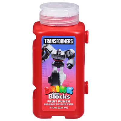 Drink Blocks Water Naturally Flavored Fruit Punch - 8 Fl. Oz.