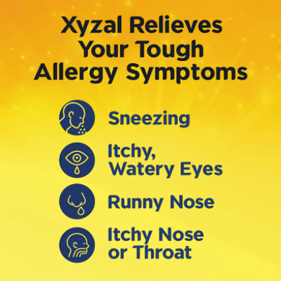 Xyzal 24 HR Allergy Relief Tablets - 45 Count - Image 5