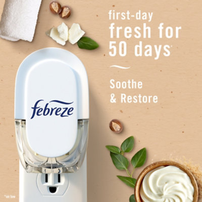 Febreze Plug Scented Oil Refill Soothe & Restore Whipped Warm Sugar & Shea Butter - .87 Fl. Oz. - Image 3