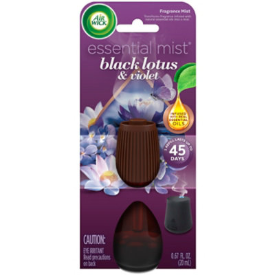 Air Wick Essential Mist Diffuser Refill, Black Lotus & Violet - .67 Fl. Oz. - Image 2