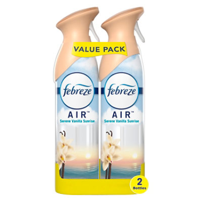 Febreze Air Aerosol, Serene Vanilla Sunrise - 2-8.8 Oz. - Image 1