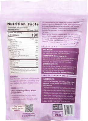 Yishi Oatmeal Taro Bubble Tea - 8.5 Oz. - Image 6