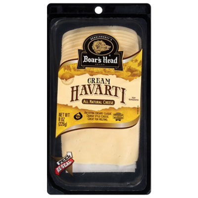 Boars Head Havarti Cheese Pre sliced - 8 Oz.