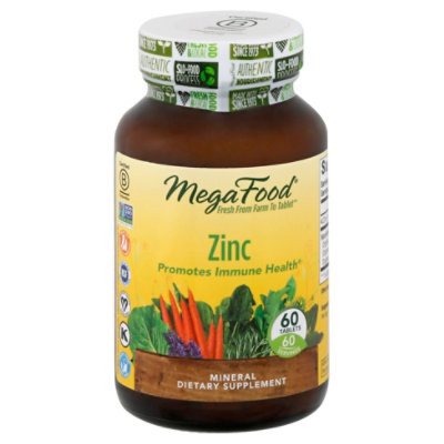 Megafood Zinc - 60 Count - Image 3