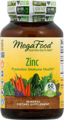 Megafood Zinc - 60 Count - Image 2