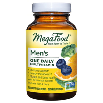 Megafood Mens Once Daily Multivitamin - 30 Count - Image 3