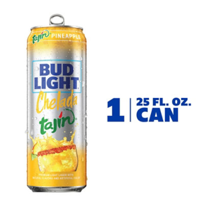 Bud Light Chelada Tajin Pina  In Cans - 25 Fl. Oz. - Image 1