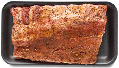 Pork Spareribs Whiskey Black Pepper Rub - LB - Image 1