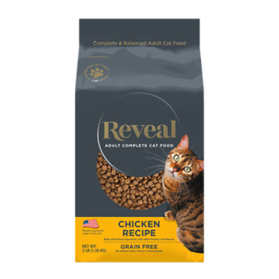 Reveal Adult Dry Cat Complete Chicken Recipe 3 Lb - Image 3