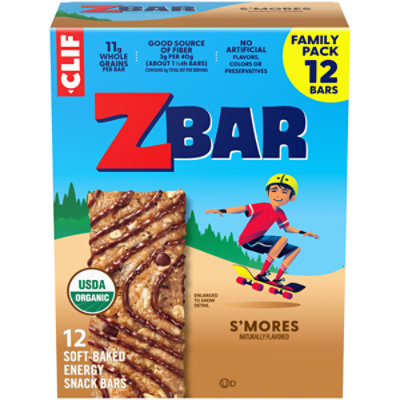 Clif Zbar Smores 12 Pack - 15.24 Oz - Image 1