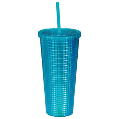 Gosi Square Motif Tumbler Straw 24 Oz - Each - Image 3