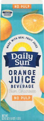 Daily Sun Orange Beverage No Pulp - 52 Fl. Oz. - Image 5