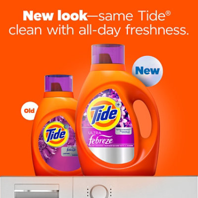 Tide Plus Febreze Spring & Renewal Liquid Detergent - 132 Fl. Oz. - Image 2