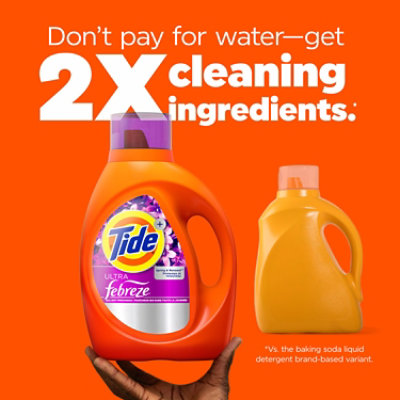 Tide Plus Febreze Spring & Renewal Liquid Detergent - 132 Fl. Oz. - Image 5