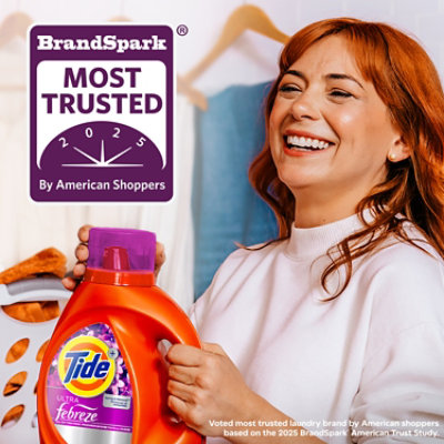 Tide Plus Febreze Spring & Renewal Liquid Detergent - 132 Fl. Oz. - Image 7