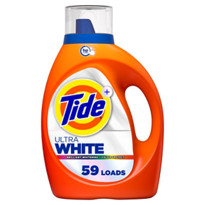 Tide Liquid Plus Ultra Oxi White Original Scent Laundry Detergent - 84 Fl. Oz. - Image 1