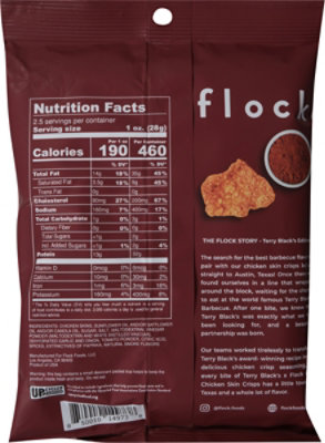 Flock Crisps Chicken Barbeque - 2.5 Oz - Image 5