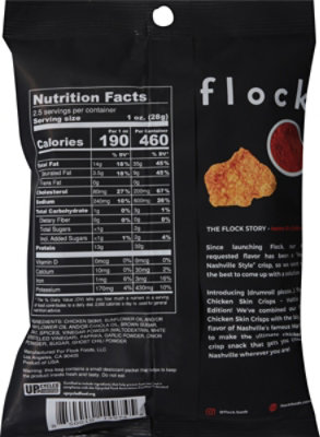 Flock Chips Chicken Skin Hattie - 2.5 Oz - Image 5