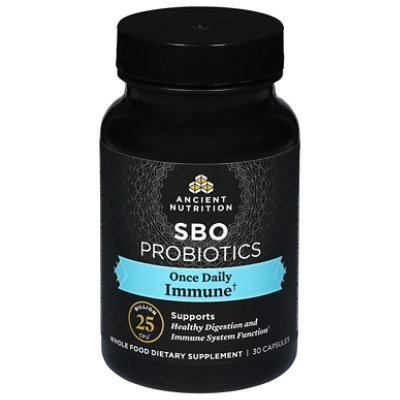 Ancient Nutrition SBO Probiotic Daily Immune - 30 Count - Image 1