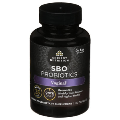 Ancient Nutrition SBO Probiotic Daily Vaginal - 30 Count - Image 3